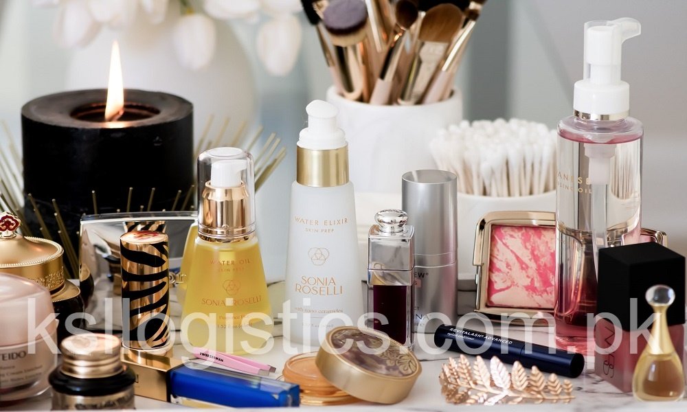 Logistics services for the cosmetics industry
